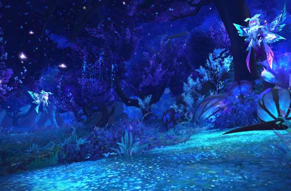 World of Warcraft Shadowlands Mystical Forest