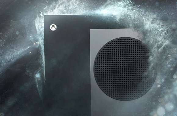 Xbox Console Cosmic Background