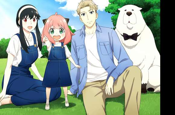 Yor Forger Anya Forger Loid Forger Bond (Spy X Family) Anime Spy X Family