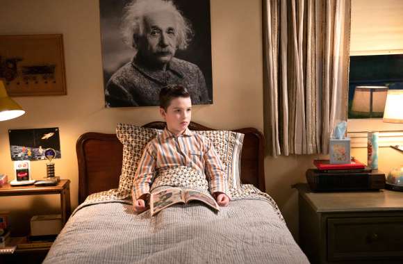 Young Sheldon Inspired HD Desktop Wallpaper