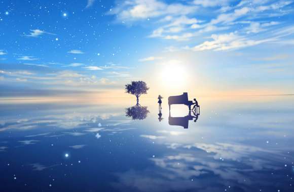 Your Lie in April Melodies Under the Starlit Sky -