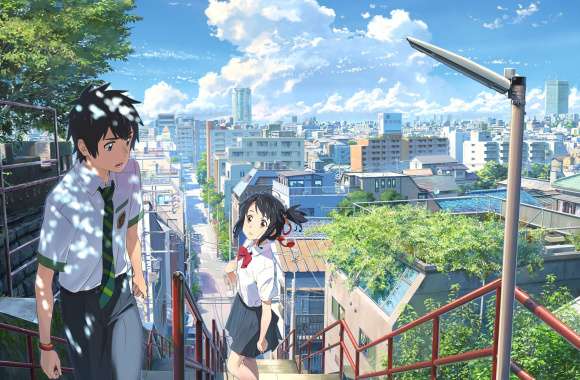 Your Name - Taki and Mitsuha