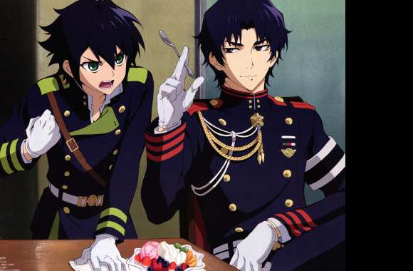 Yūichirō and Guren A HD Anime Delight