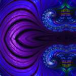 Trippy Psychedelic Fractal Wallpaper widescreen