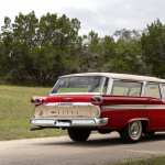 1959 Edsel Villager Six-Passenger Station Wagon - Image Abyss background