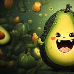 Avocado Delight - AI Art wallpapers hd