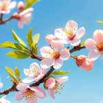 Blossoming Apricot Macro wallpapers for android