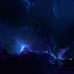 Blue Nebula Sci-Fi wallpapers for iphone