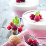 Delicious Raspberry Dessert - free wallpapers