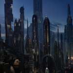 Futuristic Sci-Fi City high definition photo