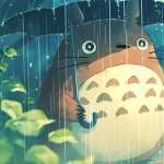 My Neighbor Totoro Anime Rain Scene high quality wallpapers