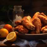 Savory Chicken Wings wallpapers hd