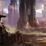 Stunning Sci-Fi Cityscape wallpapers for android