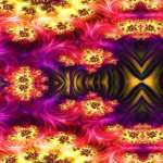 Trippy Fractal Art 4K desktop Wallpaper 2023