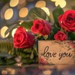 A bouquet of red roses representing love download