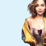 Brunette Actress English Celebrity Emilia Clarke wallpapers for desktop