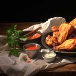 Savory Chicken Wings free