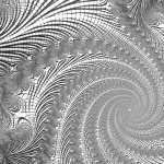 Trippy fractal wallpaper image