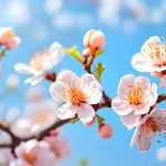 Blossoming Apricot Macro mobile wallpapers