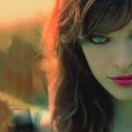 Stunning Milla Jovovich download wallpaper