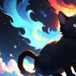 Cat Drawing hd wallpaper