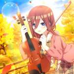 Miku Nakano Anime The Quintessential Quintuplets wallpapers for android