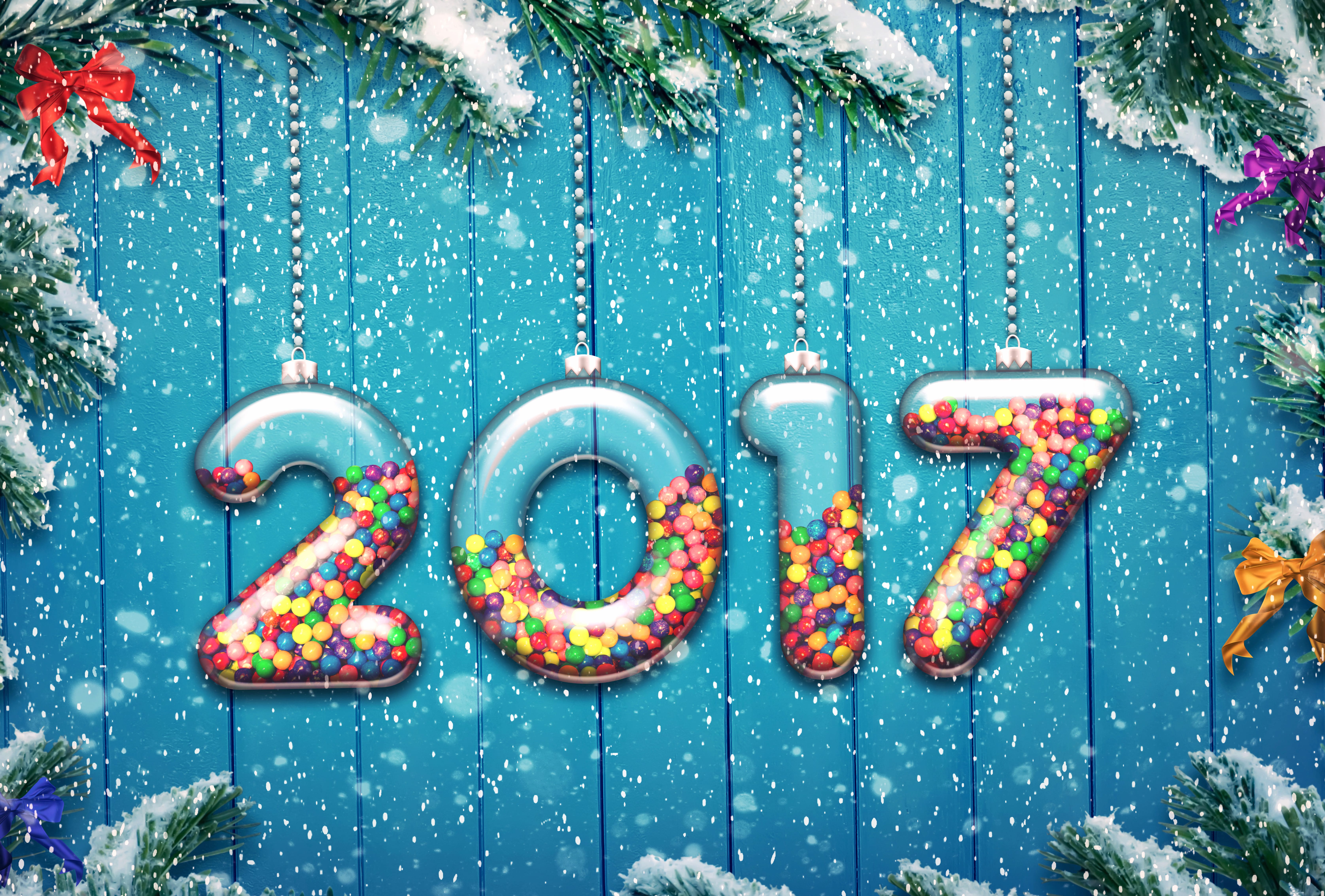 2017 New Year wallpapers HD quality