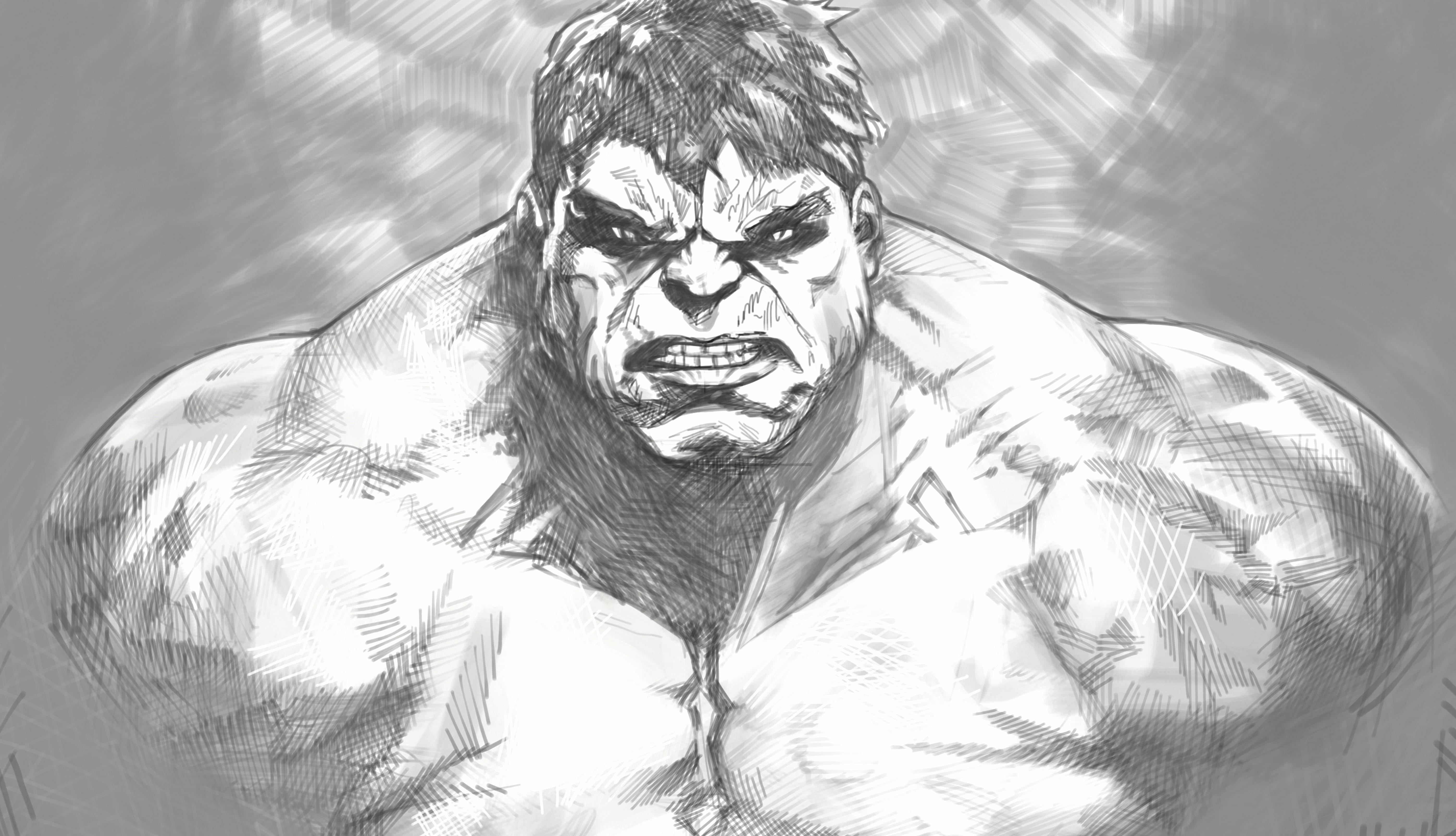 4K Ultra HD Comic Hulk Wallpaper at 320 x 480 iPhone size wallpapers HD quality