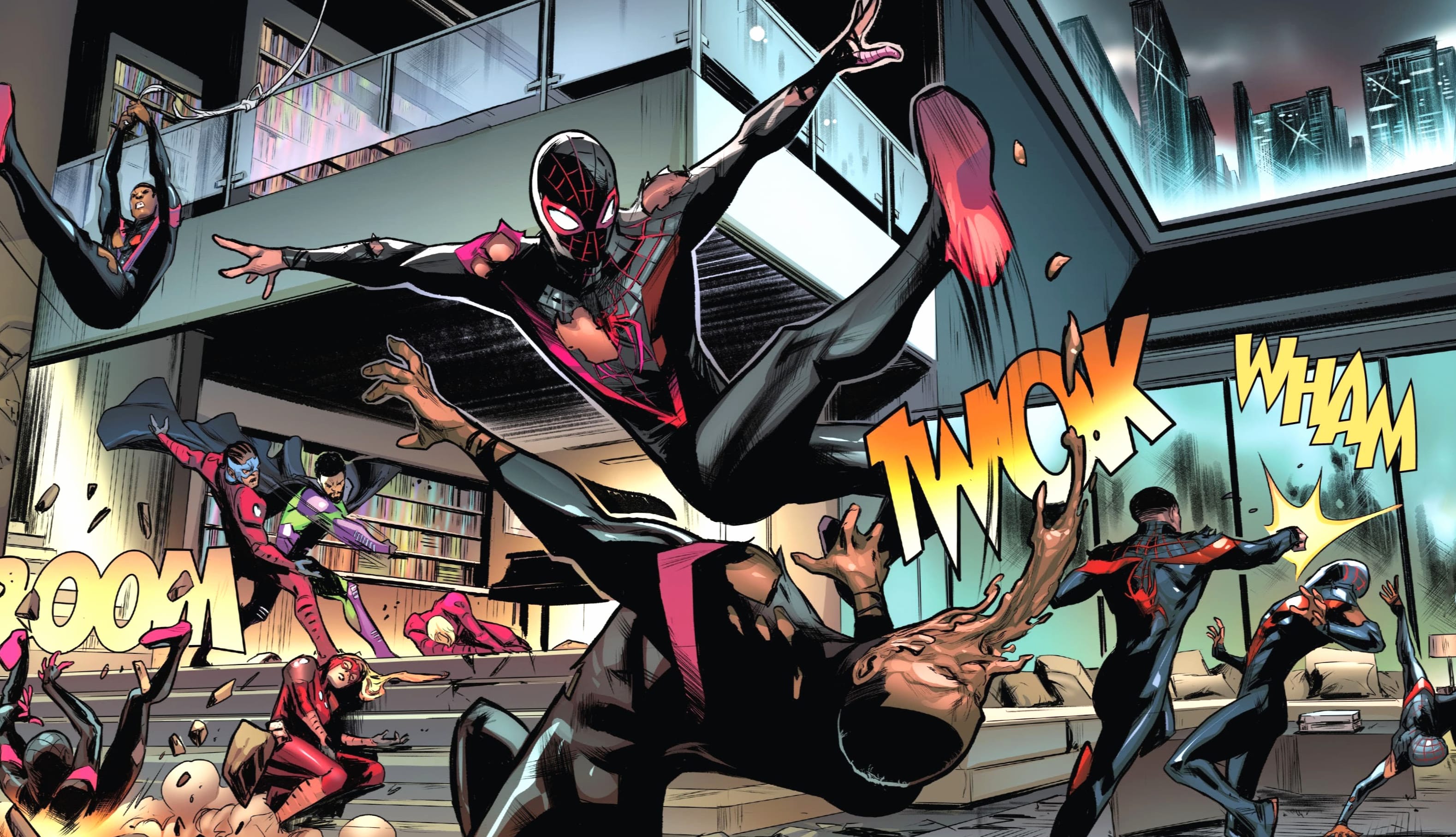 Aaron Davis (Marvel) Prowler (Marvel) Selim (Marvel Comics) Miles Morales Comic Spider Man wallpapers HD quality