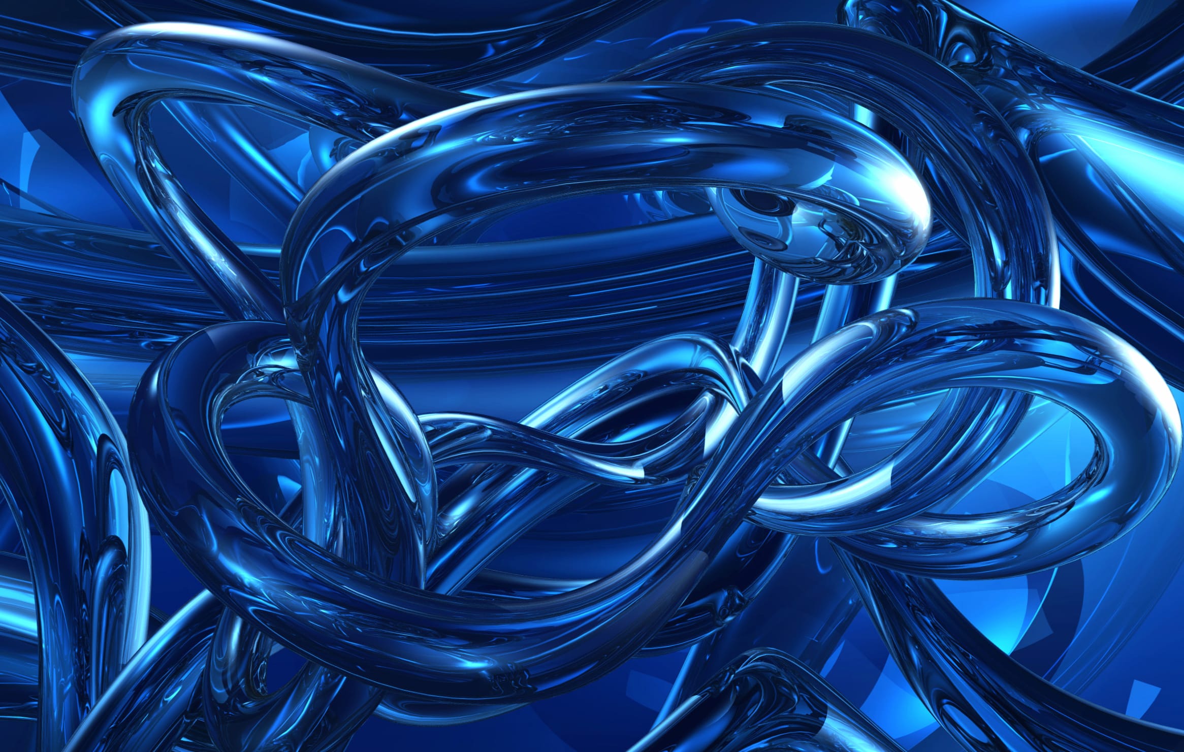 Abstract Blue 3D CGI A Stunning at 640 x 1136 iPhone 5 size wallpapers HD quality