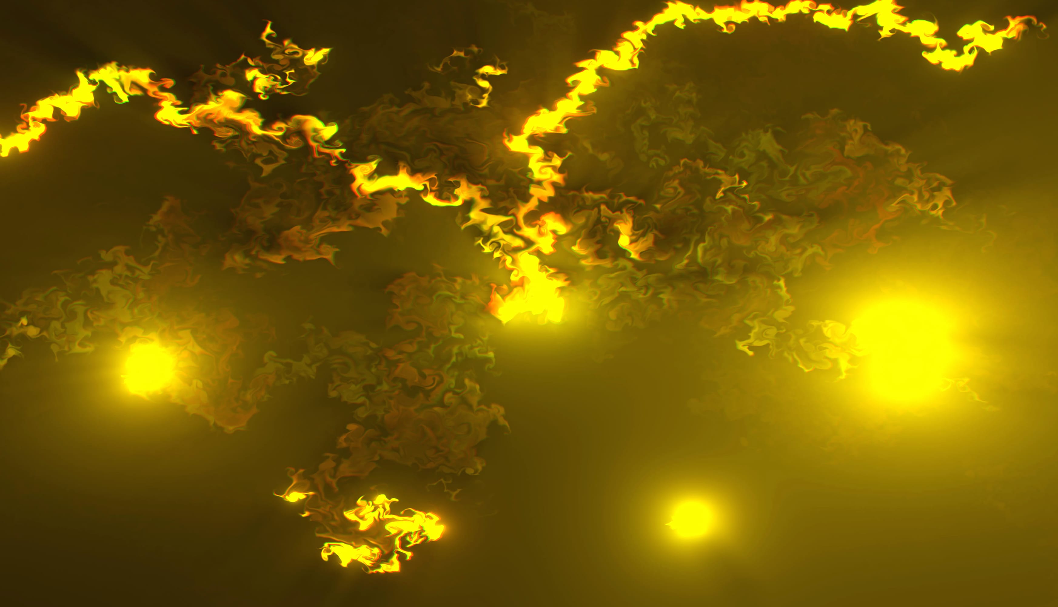 Abstract Dark yellow Smoke at 1536 x 864 HD size wallpapers HD quality