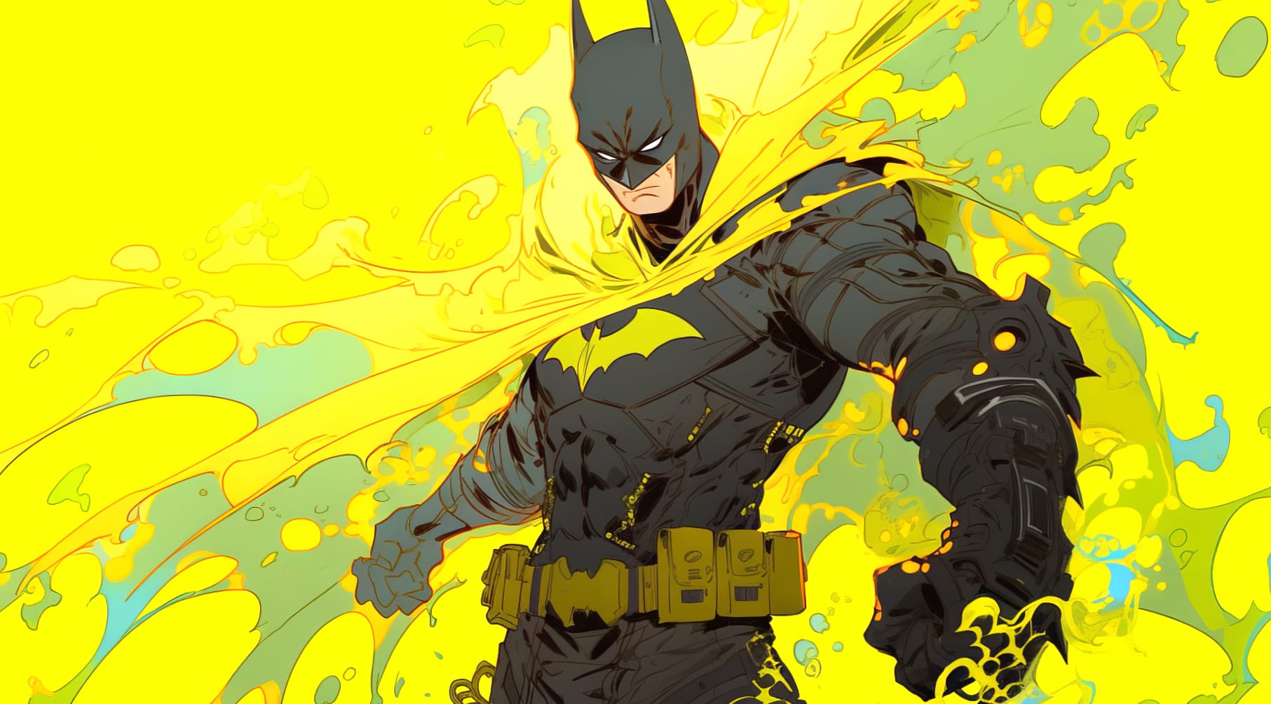 Acid Yellow Batman Wallpaper wallpapers HD quality