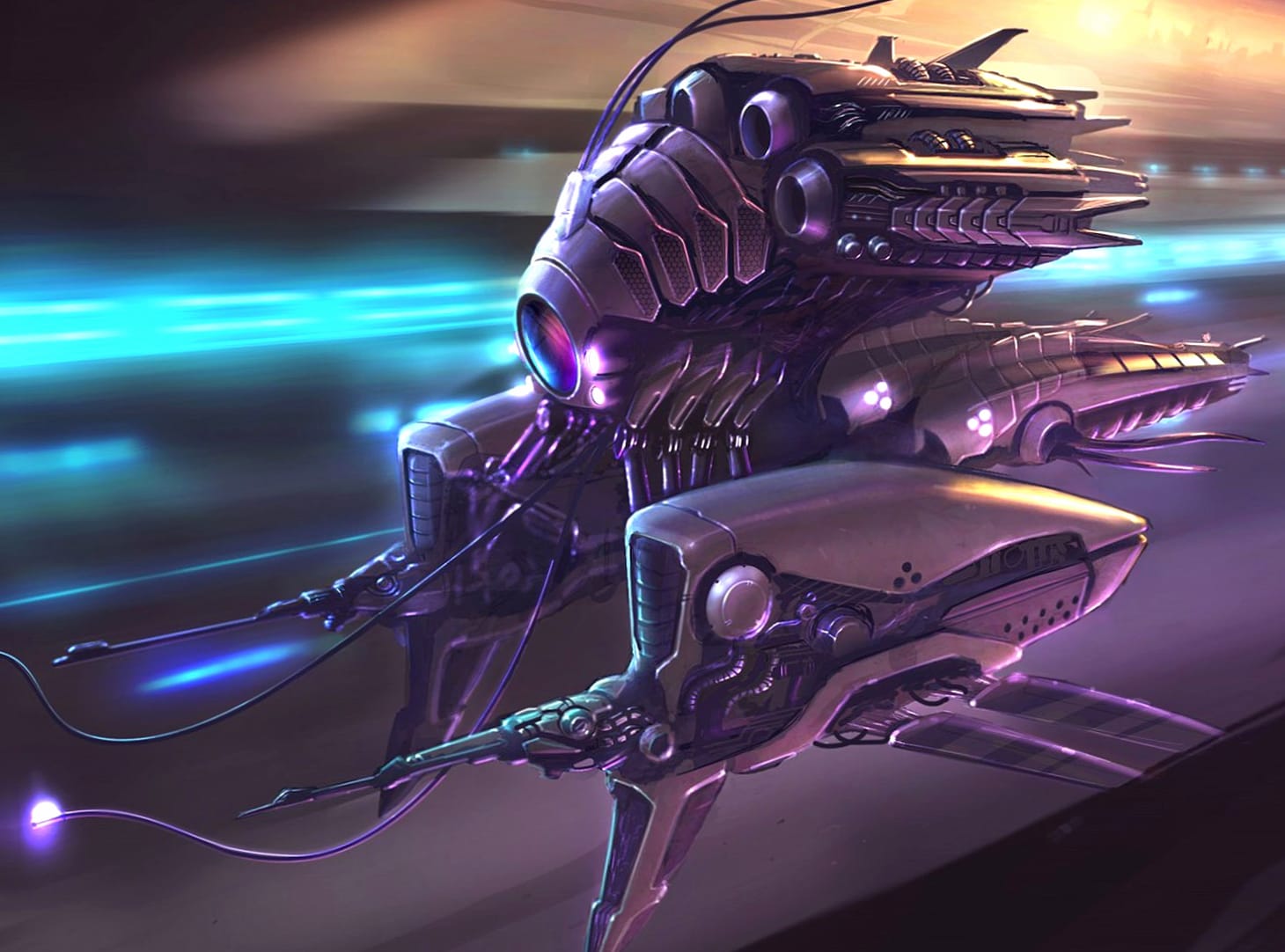 Alien Sci-Fi Spaceship Weapon wallpapers HD quality