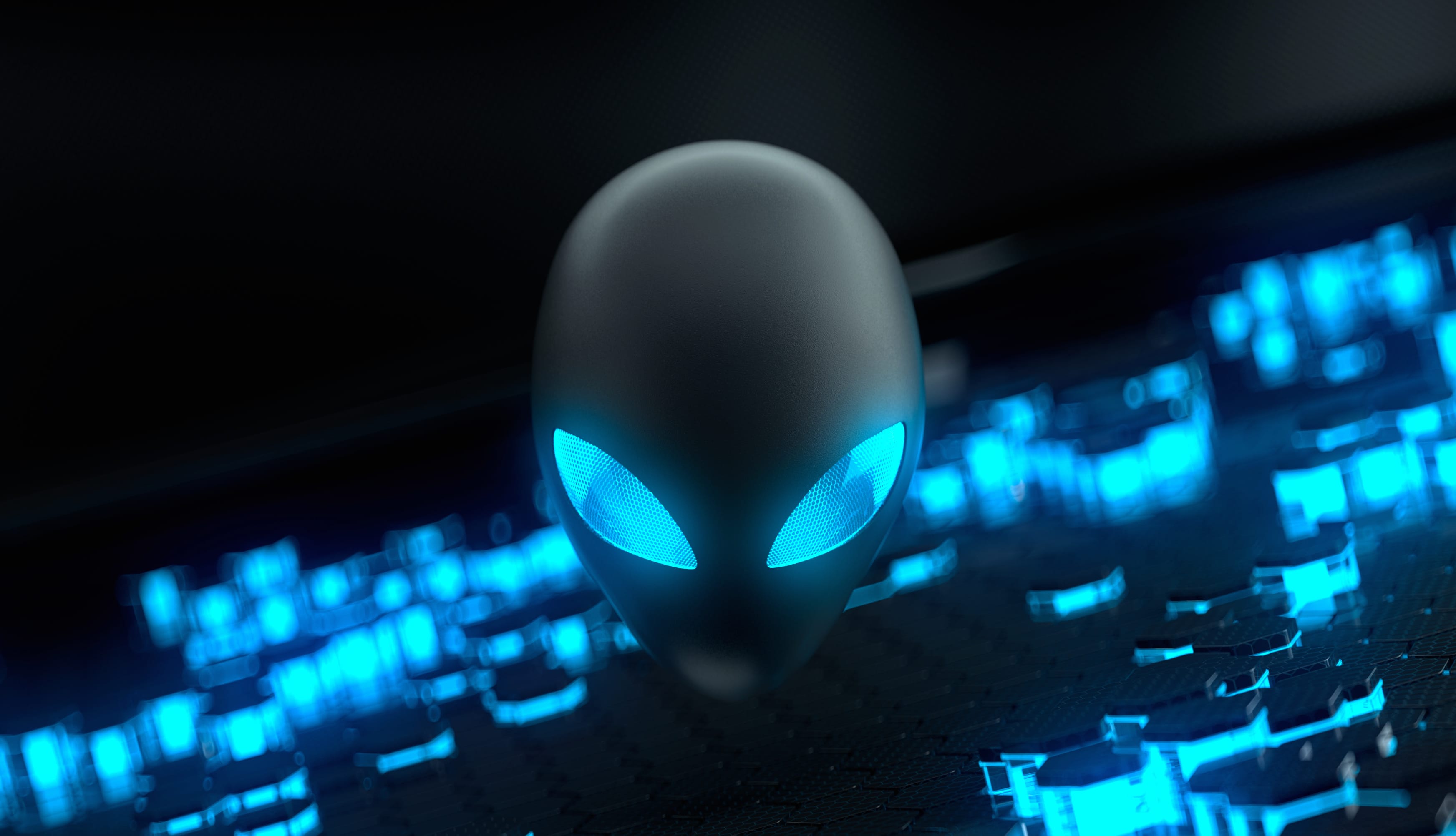 Alienware Blue at 750 x 1334 iPhone 6 size wallpapers HD quality