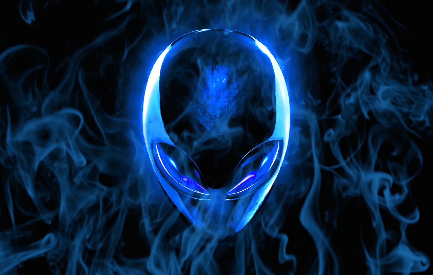 Alienware Blue Smoke Technology at 1680 x 945 HD size wallpapers HD quality