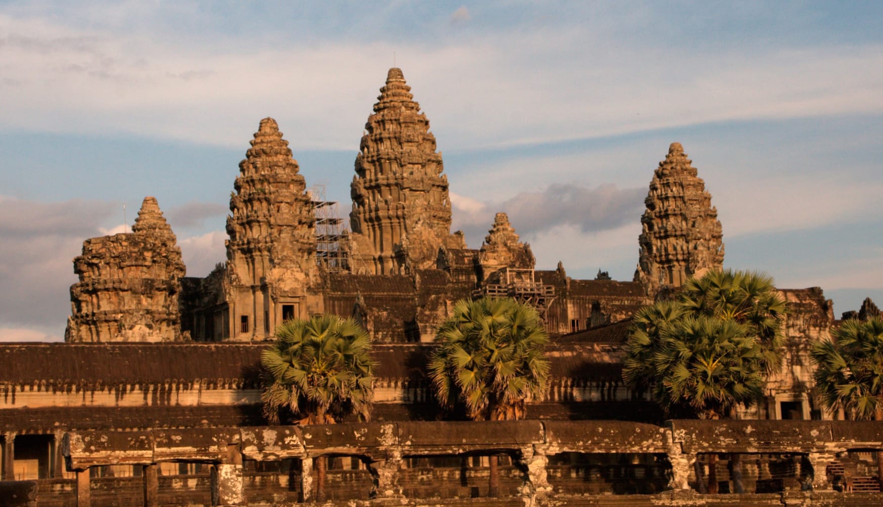 Angkor Wat Stunning of a Religious Marvel at 1366 x 768 HD size wallpapers HD quality