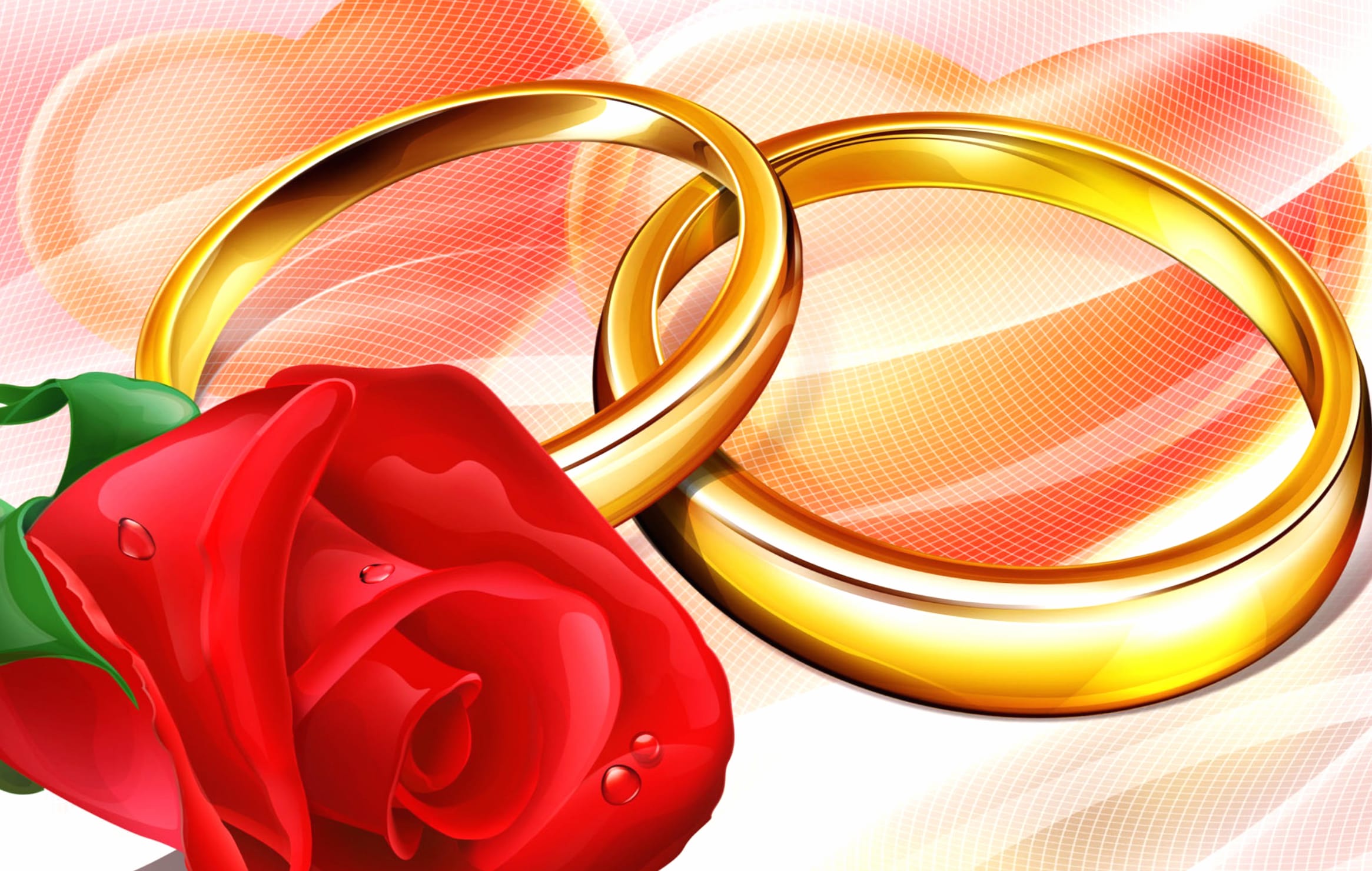 Artistic Love Rings wallpapers HD quality