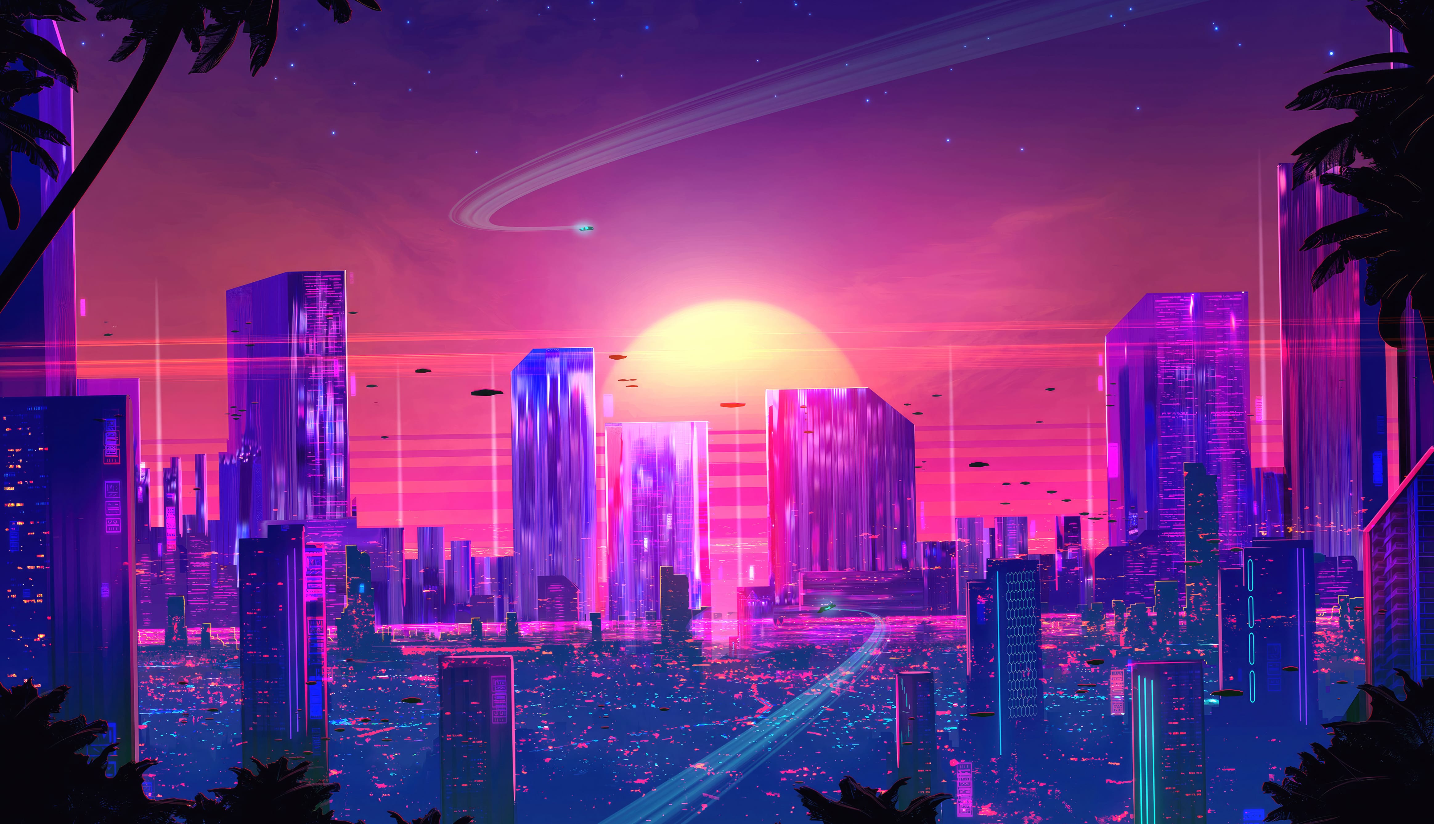 Artistic Synthwave wallpapers HD quality