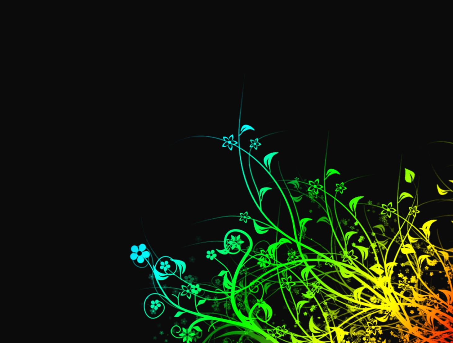 Artistic Vector Floral wallpapers HD quality