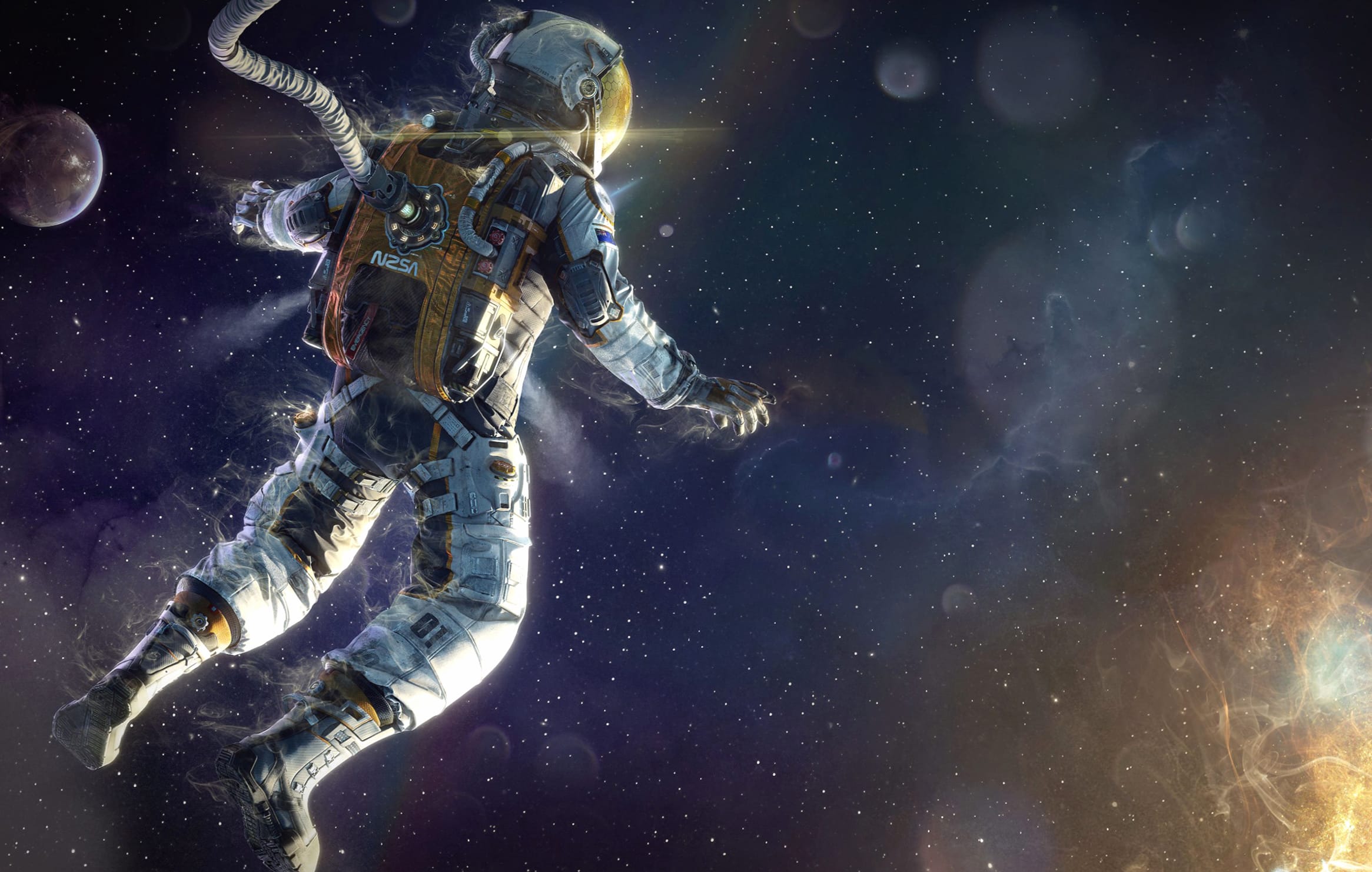 Astronaut Odyssey HD Sci-Fi Space Wallpaper wallpapers HD quality