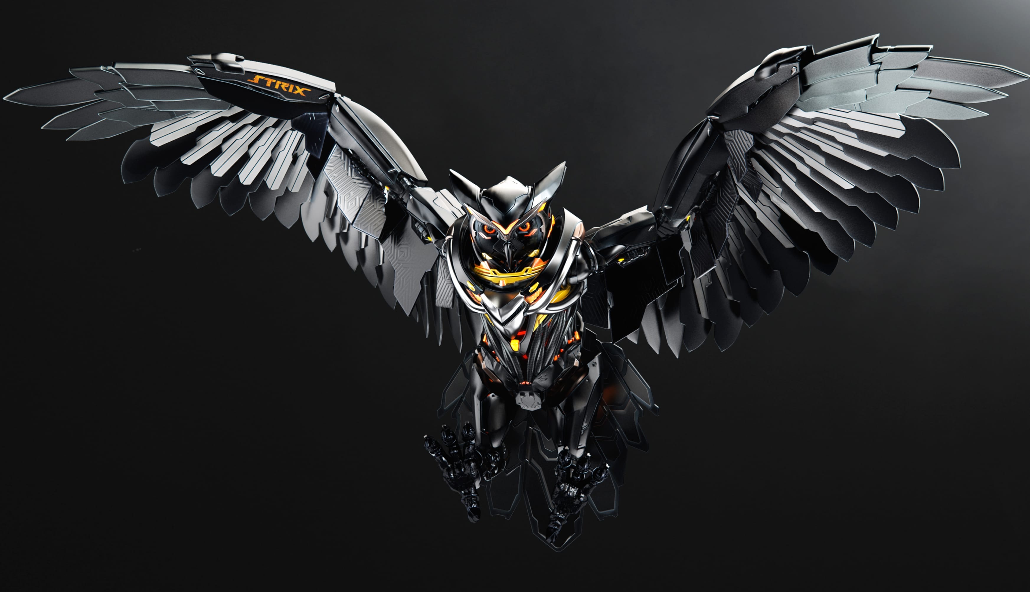 Asus ROG Tech Owl wallpapers HD quality