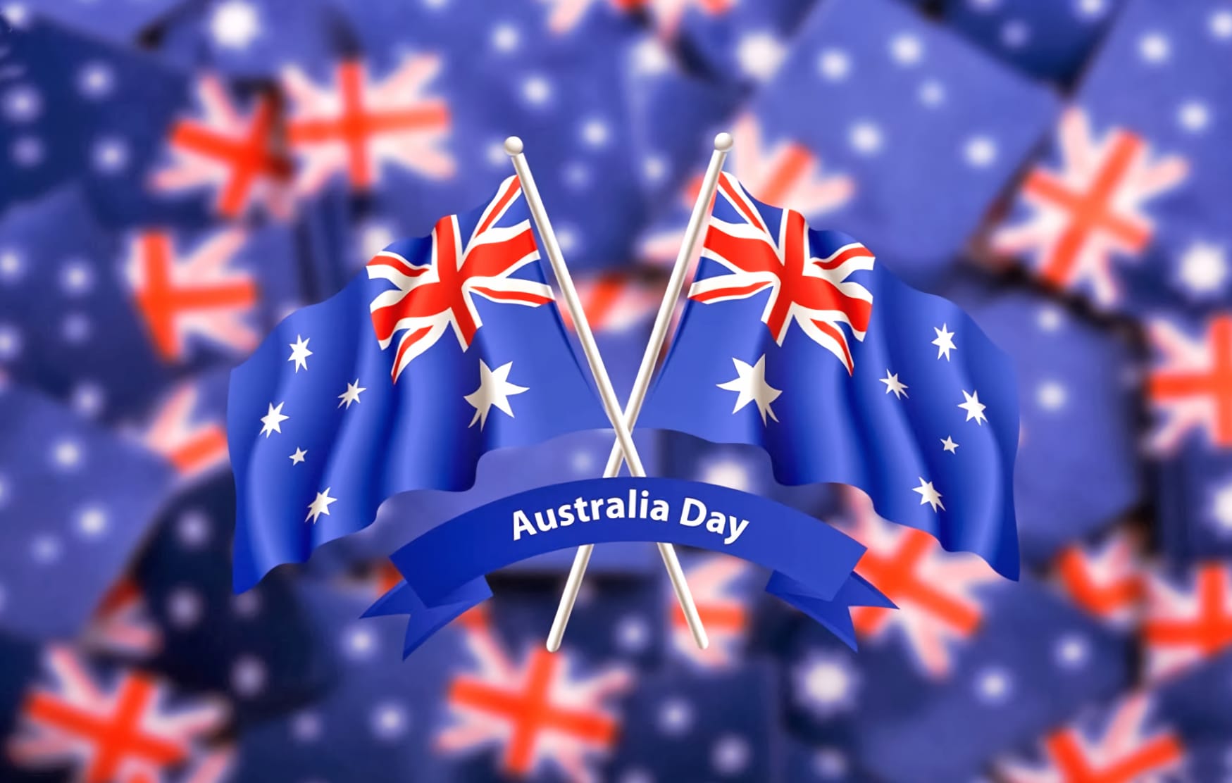 Australia Day Celebration at 1024 x 1024 iPad size wallpapers HD quality