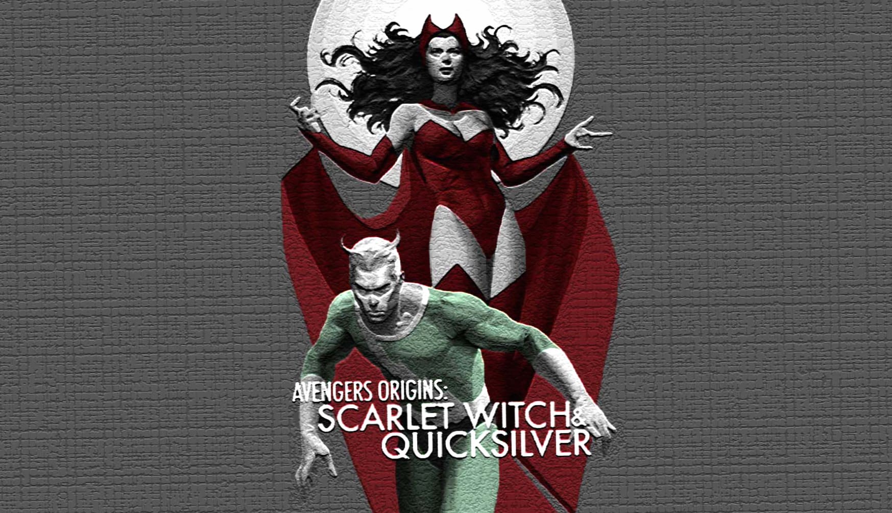 Avengers Origins Scarlet Witch & Quicksilver at 750 x 1334 iPhone 6 size wallpapers HD quality