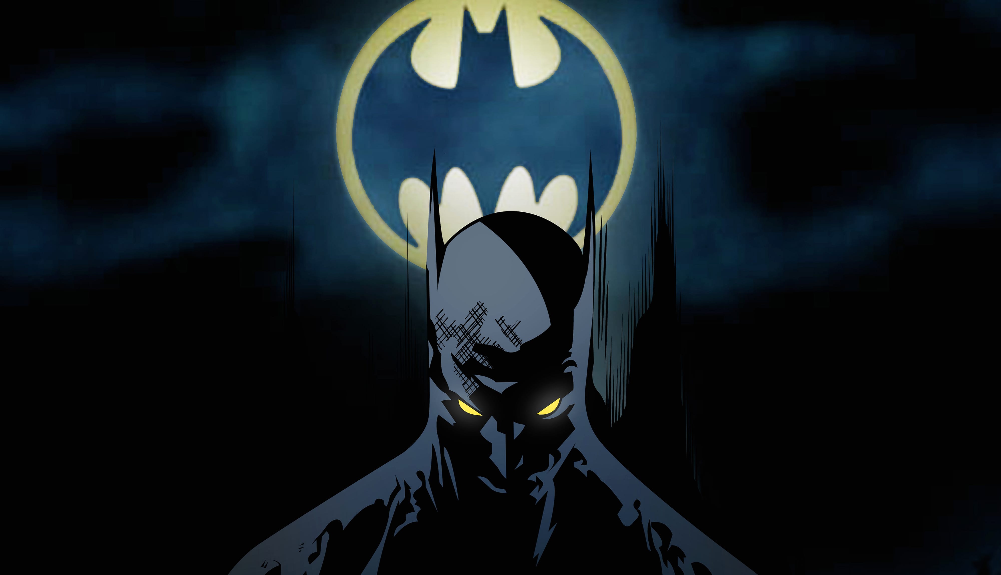 Bat-Signal Comic Batman at 1152 x 864 size wallpapers HD quality