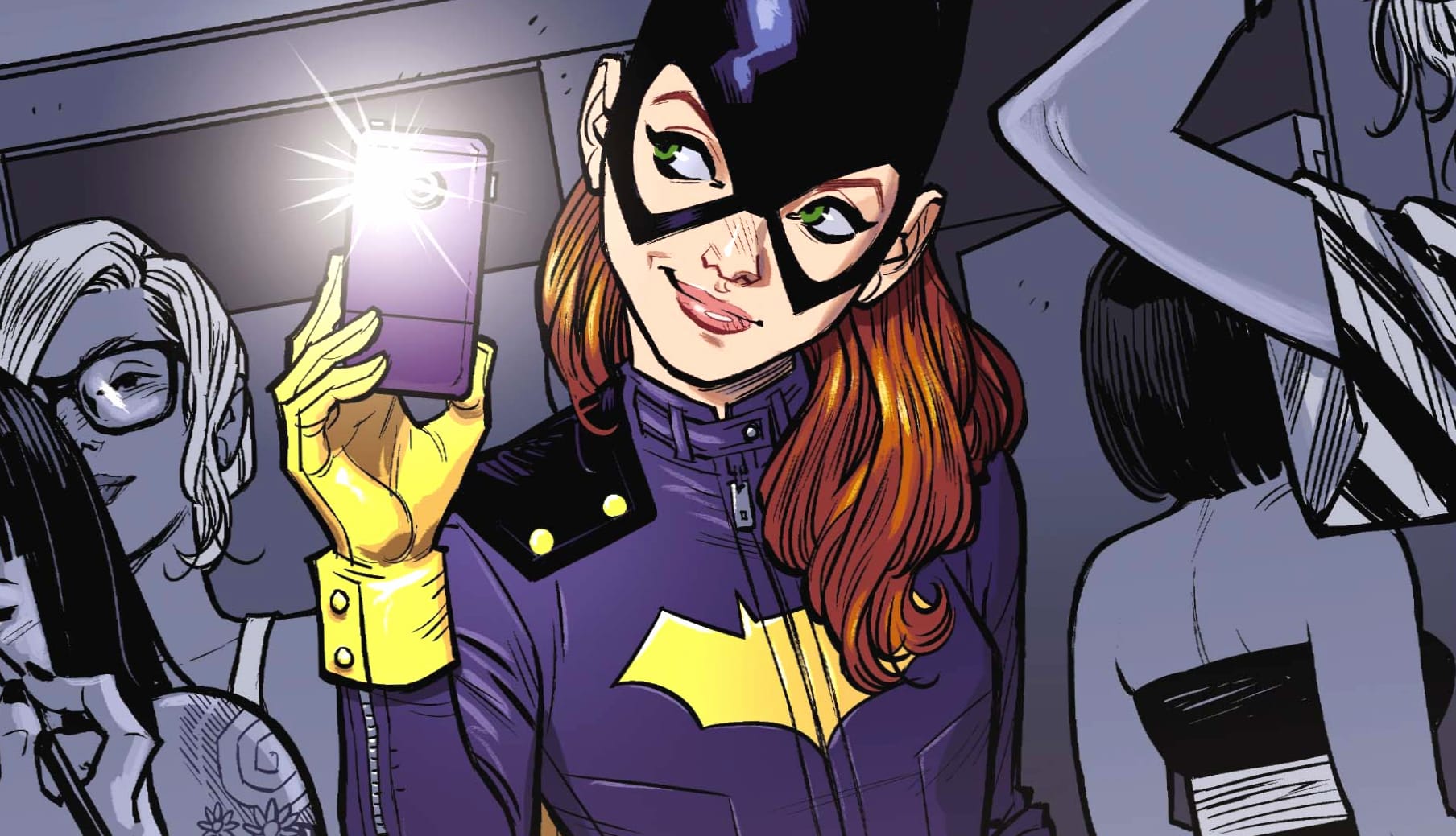 Batgirl Barbara Gordon A Dynamic Comic Icon wallpapers HD quality