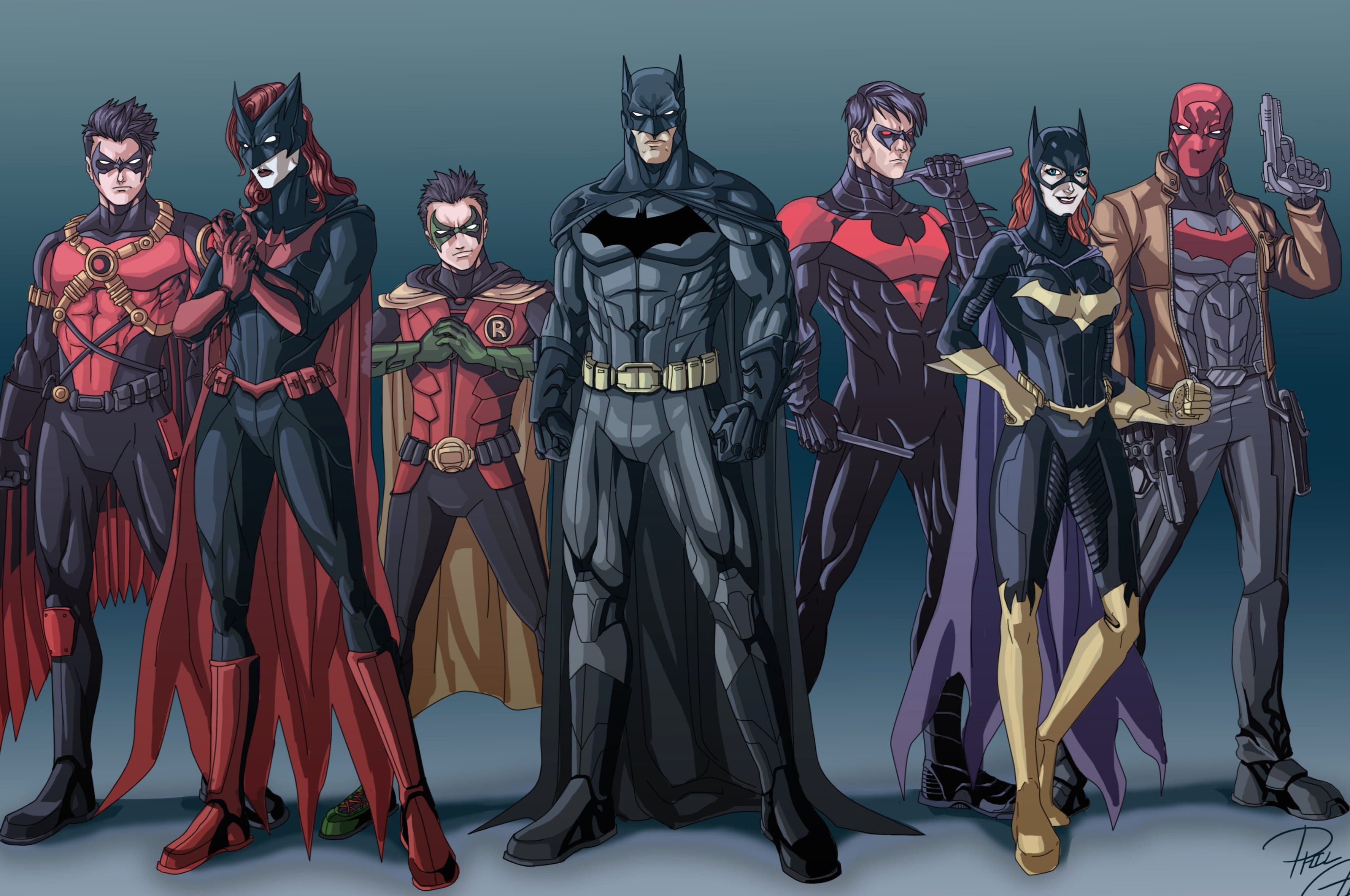 Batman Ultimate Team - wallpapers HD quality