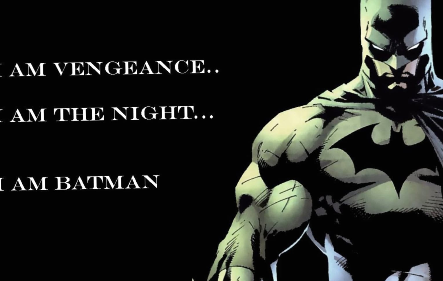 Batman Vengeance Quote at 640 x 960 iPhone 4 size wallpapers HD quality