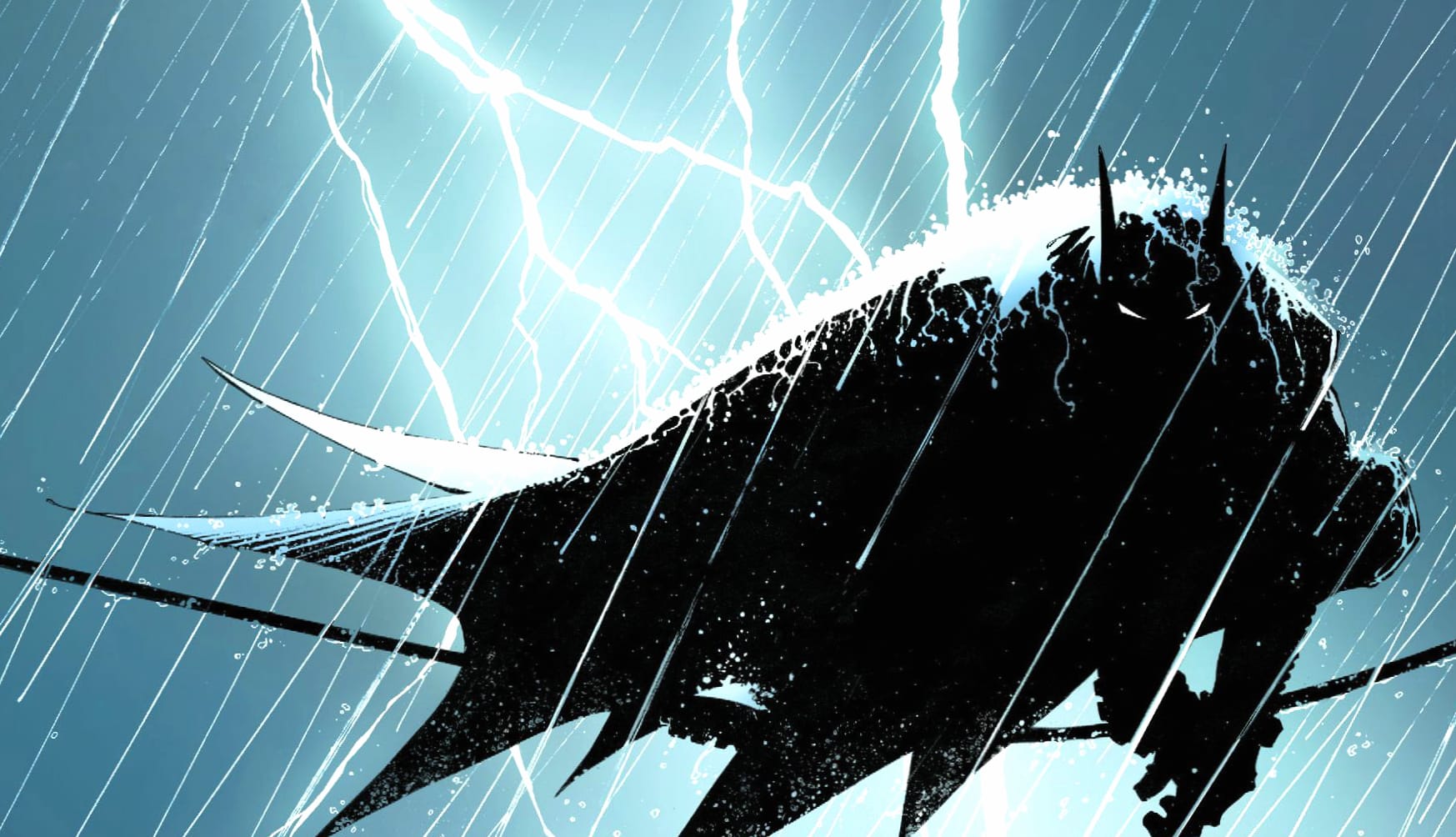 Batman Zero Year - of Dark Knight in Thunderstorm wallpapers HD quality