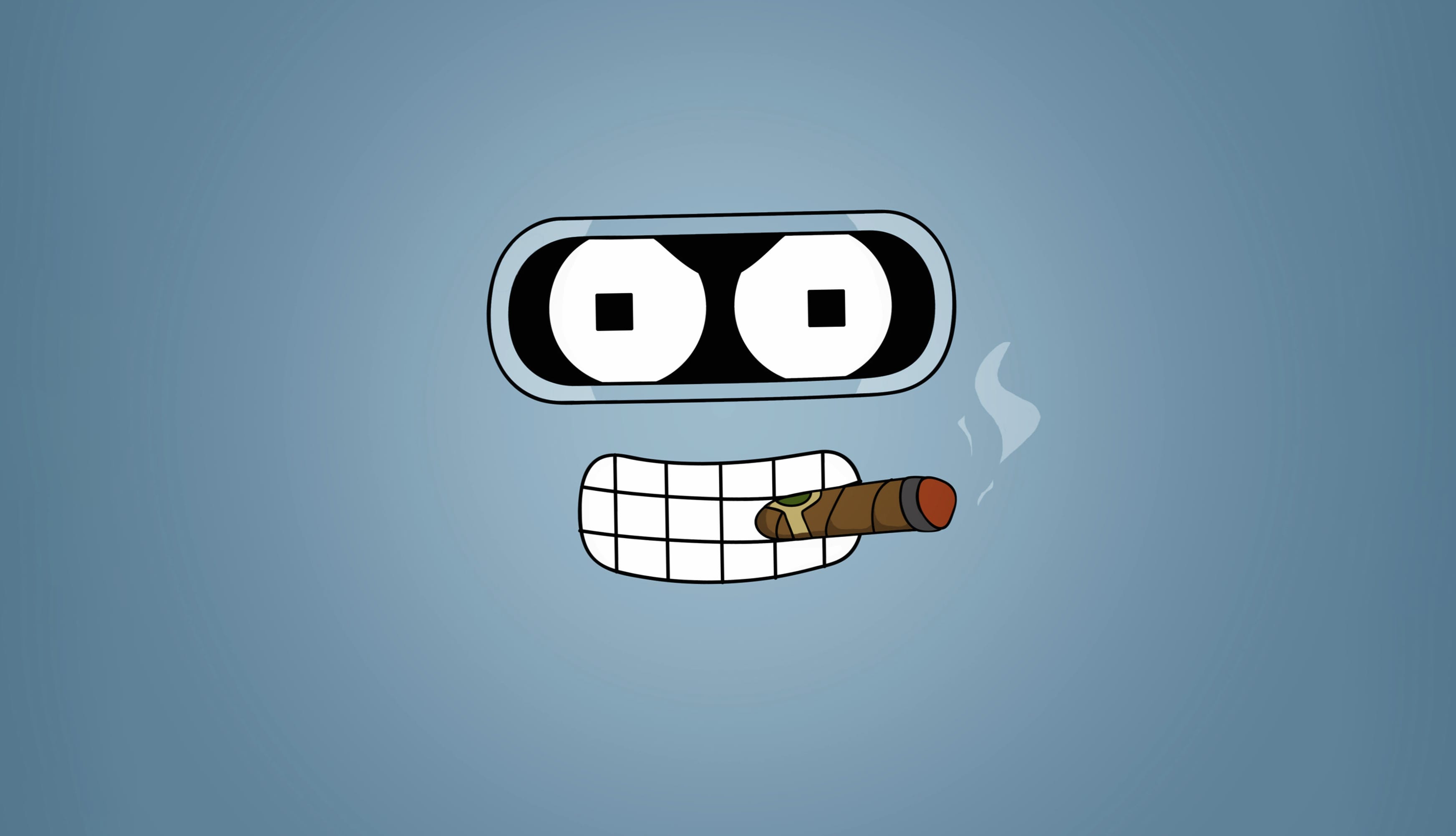 Bender (Futurama) Minimalist wallpapers HD quality