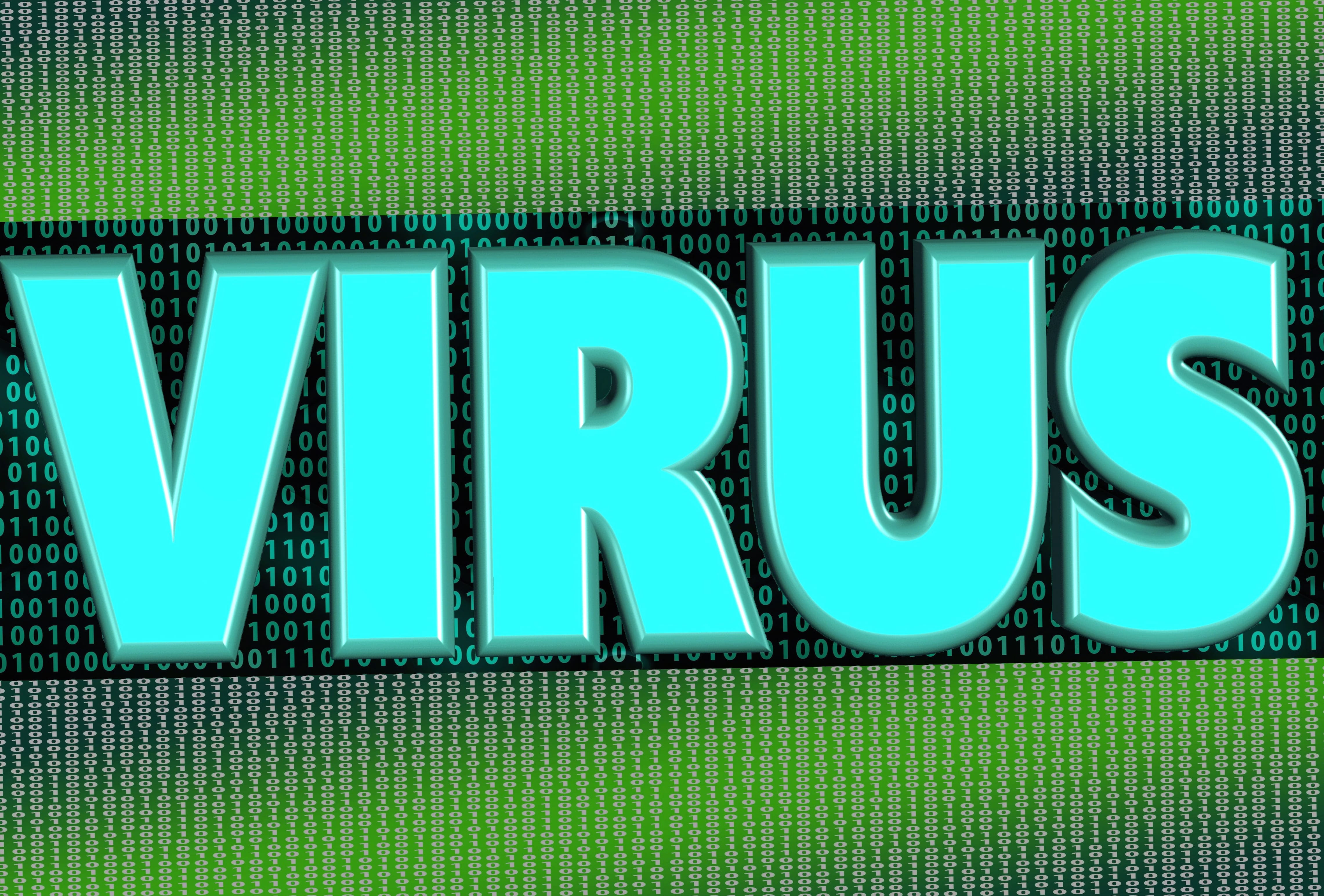 Binary Green Technology Virus at 1680 x 945 HD size wallpapers HD quality